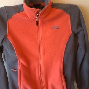 North Face fleece full zip - gently worn